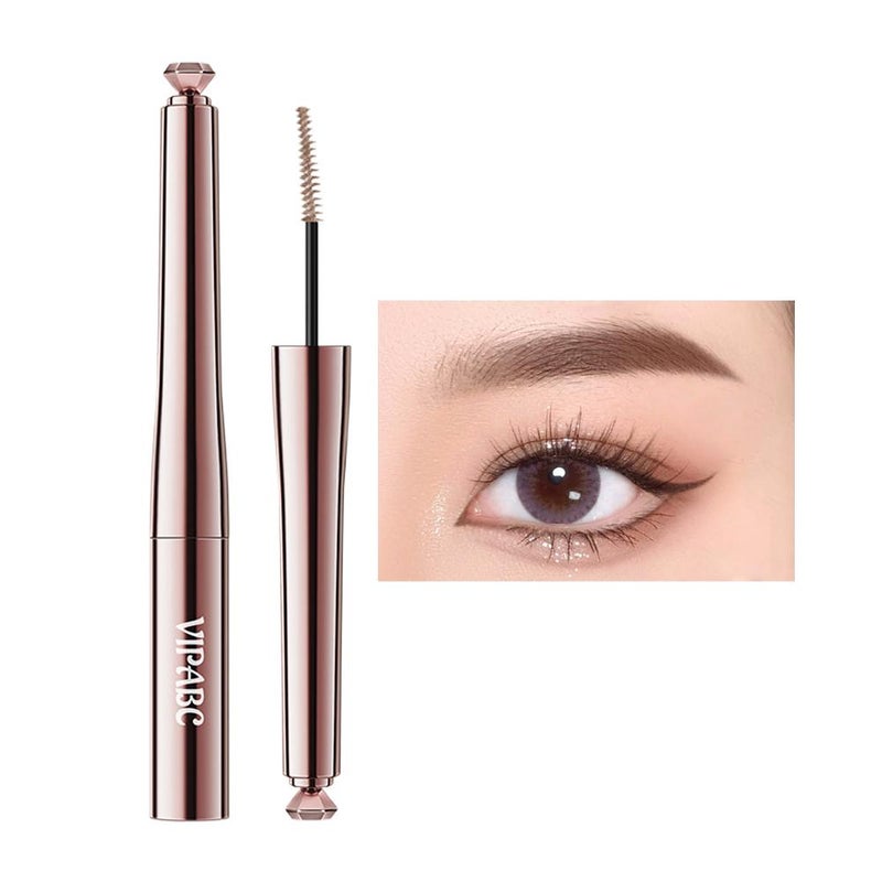 VIPABC eyebrow mascara is long-lasting, natural, smudge-proof, waterproof, and creates a natural, dimensional eyebrow look. It's a light-colored eyebrow mascara.